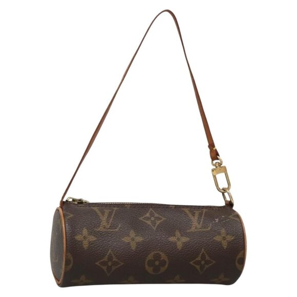 LOUIS VUITTON Monogram Papillon Pouch LV Auth 132871 - Picture 1 of 16